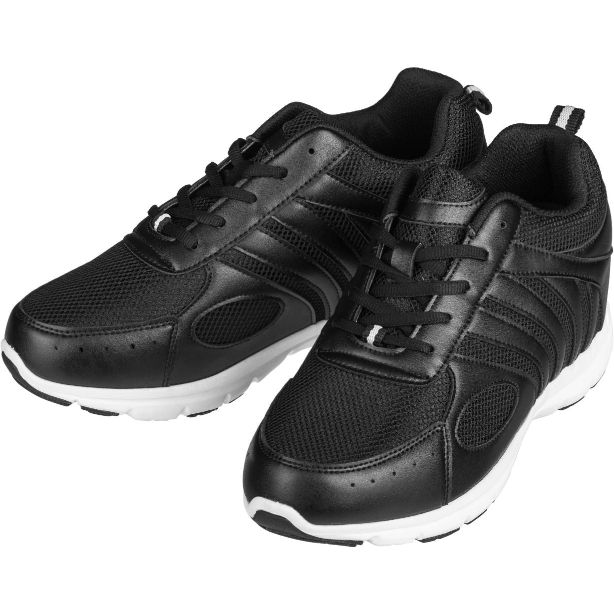 G3304 - 3 Inches Taller (Black) - Super Lightweight Men's Sneakers