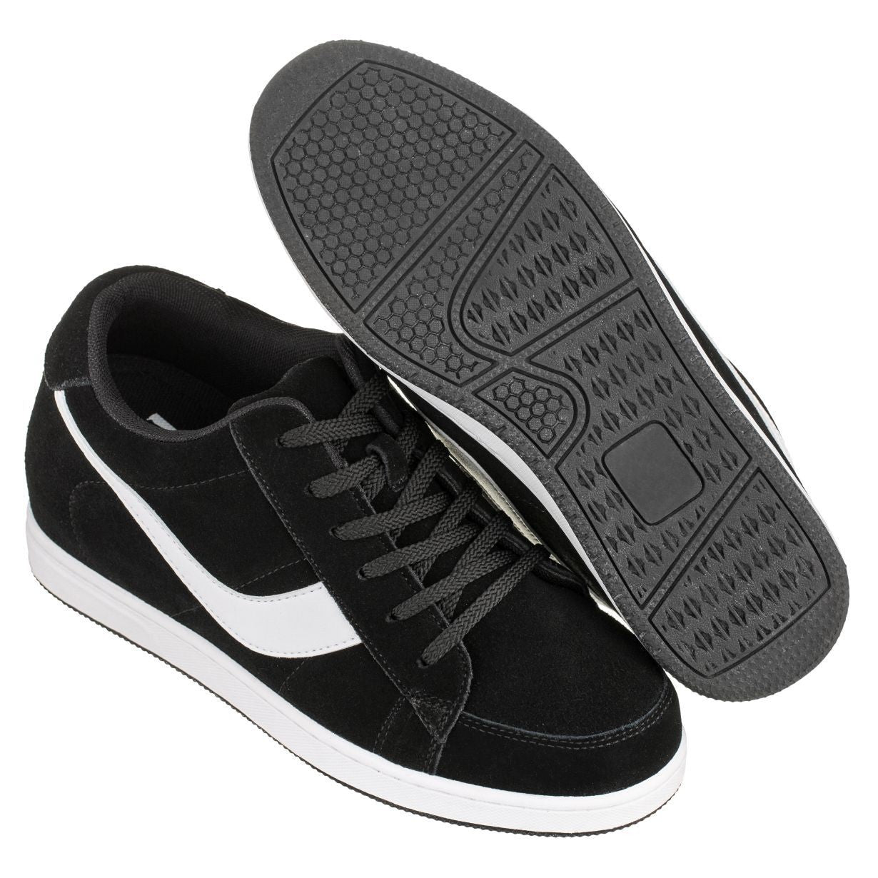 A1914 - 2.8 Inches Taller (Black) - Men's Sneakers
