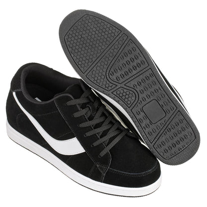 A1914 - 2.8 Inches Taller (Black) - Men's Sneakers