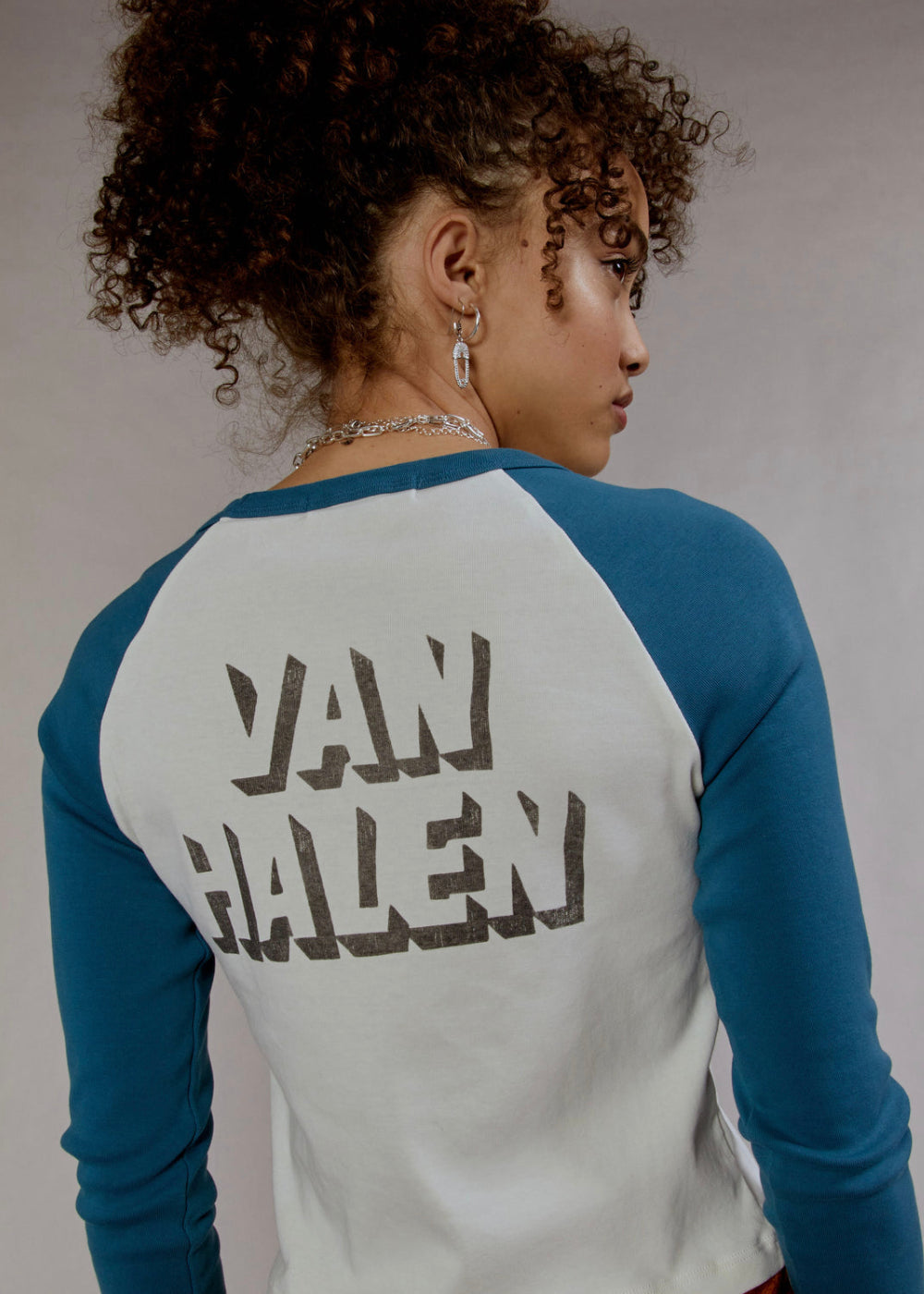 Van Halen 1980 Invasion Raglan Band Shirt by Daydreamer LA