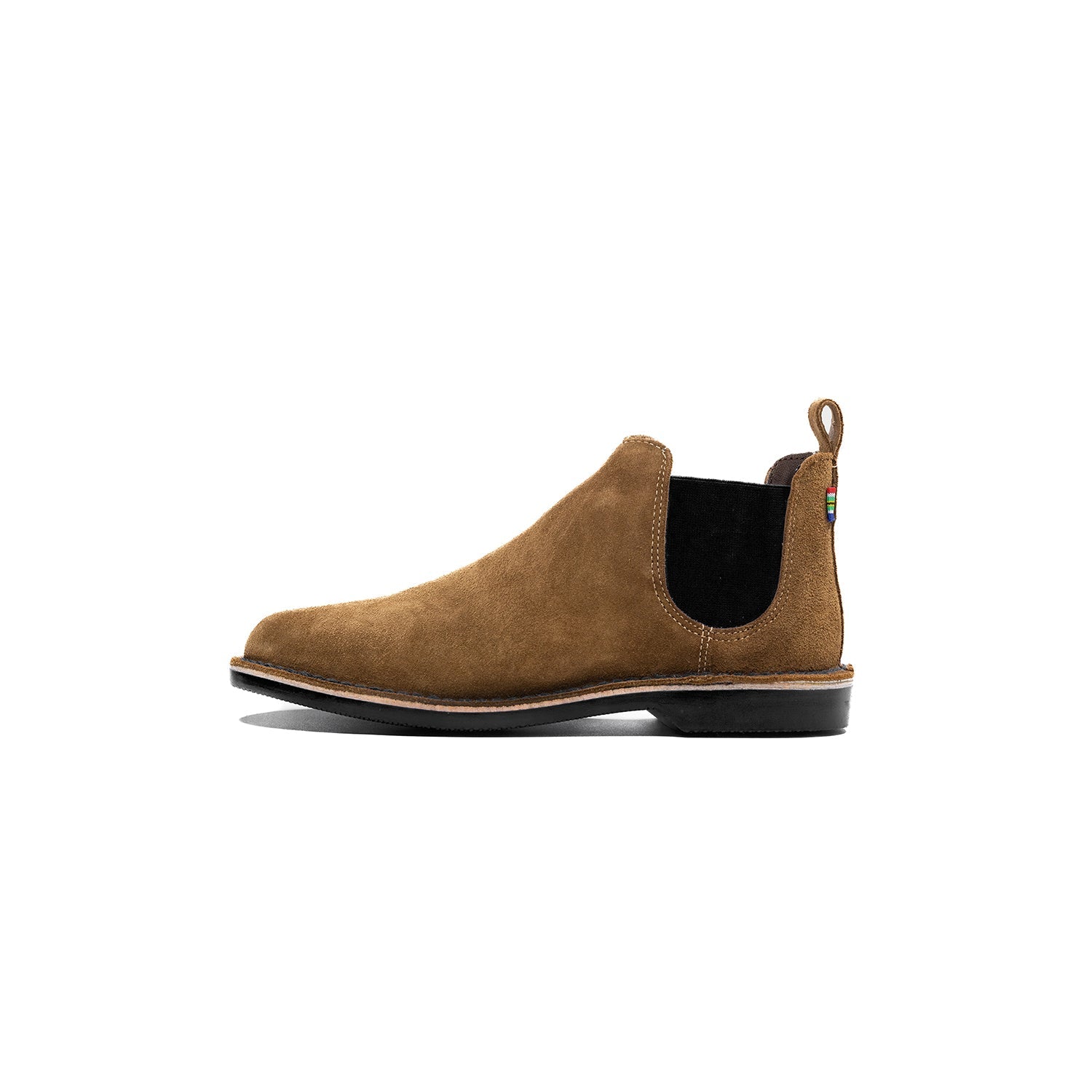 VELDSKOEN CHELSEA BOOT SAFARI (BLACK SOLE)