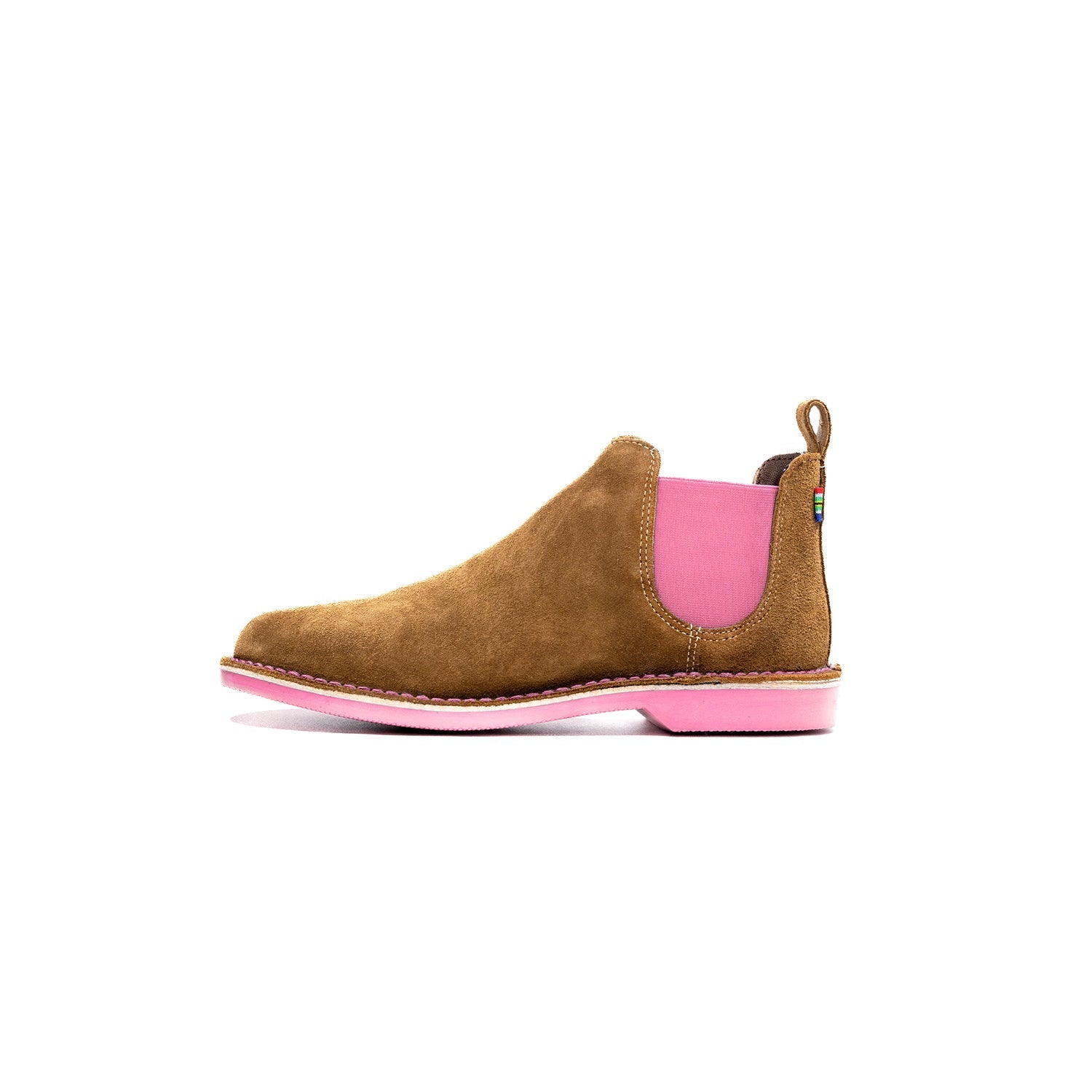 VELDSKOEN CHELSEA BOOT UHAMBO (PINK SOLE)