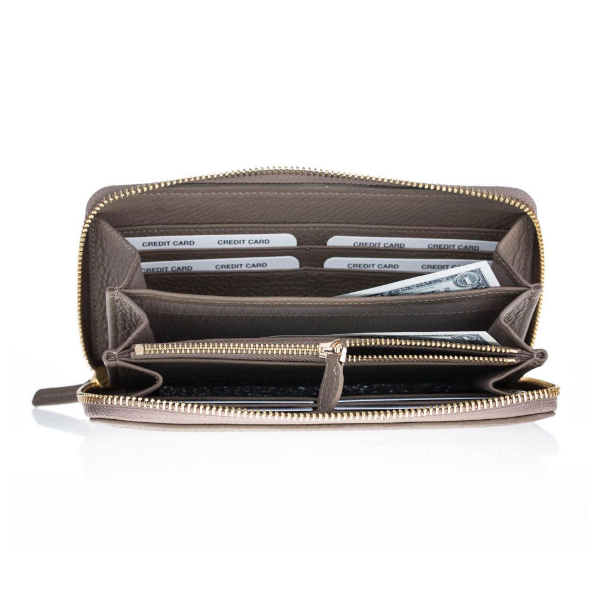 Westminster Handmade Full-Grain Leather Zippered Ladies Handbag