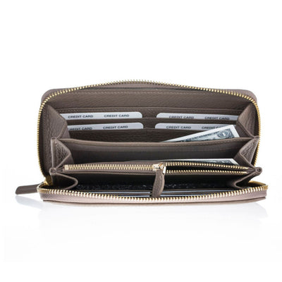 Westminster Handmade Full-Grain Leather Zippered Ladies Handbag