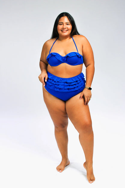 Ruby ruffle bikini bottom