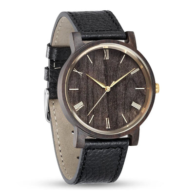 Arce Men's Watch | Black Leather