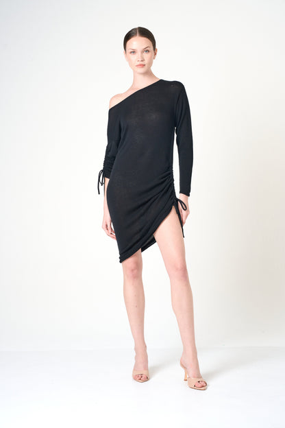 Long Sleeve Dress in Black