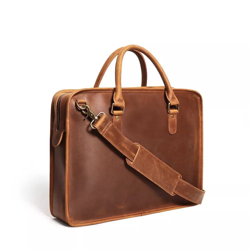 The Hemming Leather Laptop Bag | Briefcase