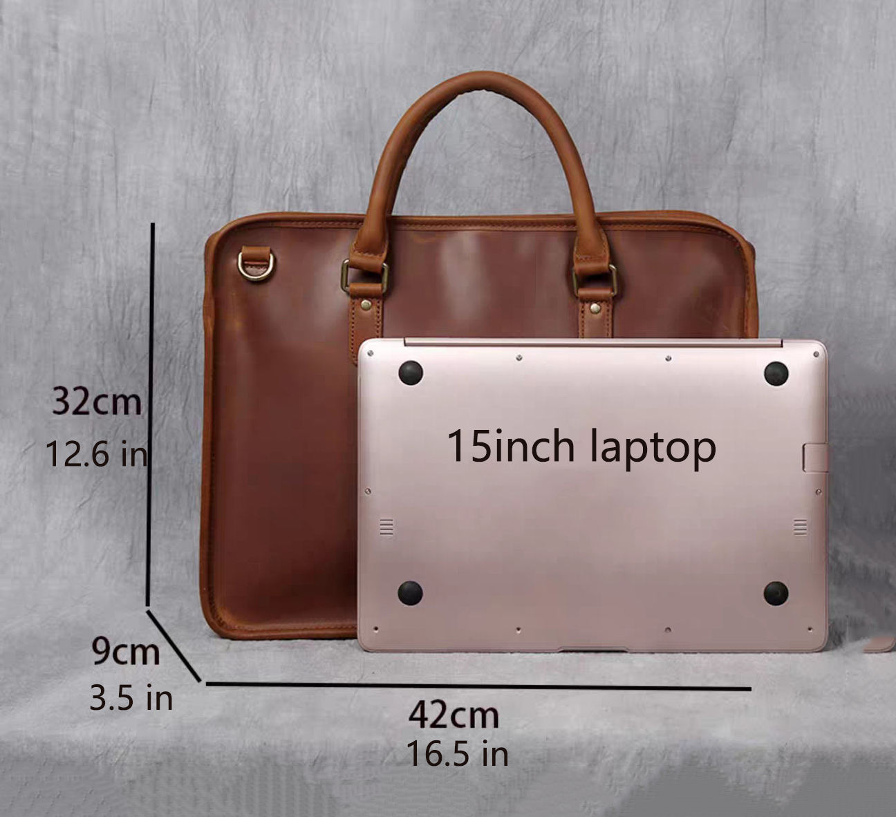 The Hemming Leather Laptop Bag | Briefcase