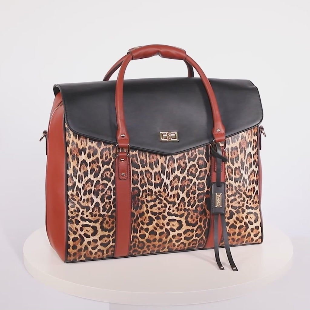 leopard print purse for women