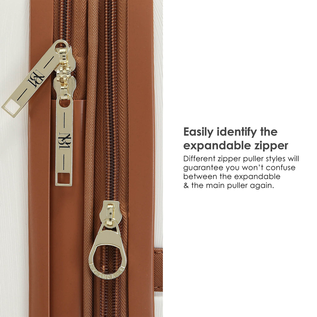 badgley mischka expandable zipper