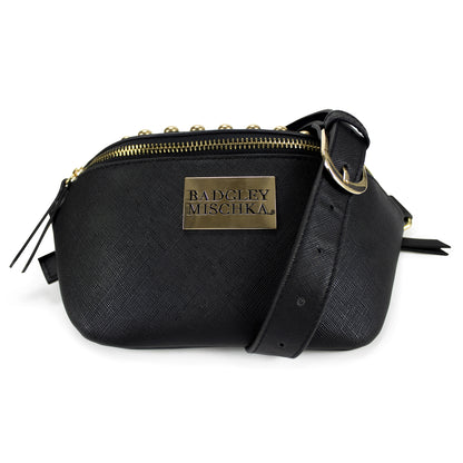 belt bag with strap by badgley mischka