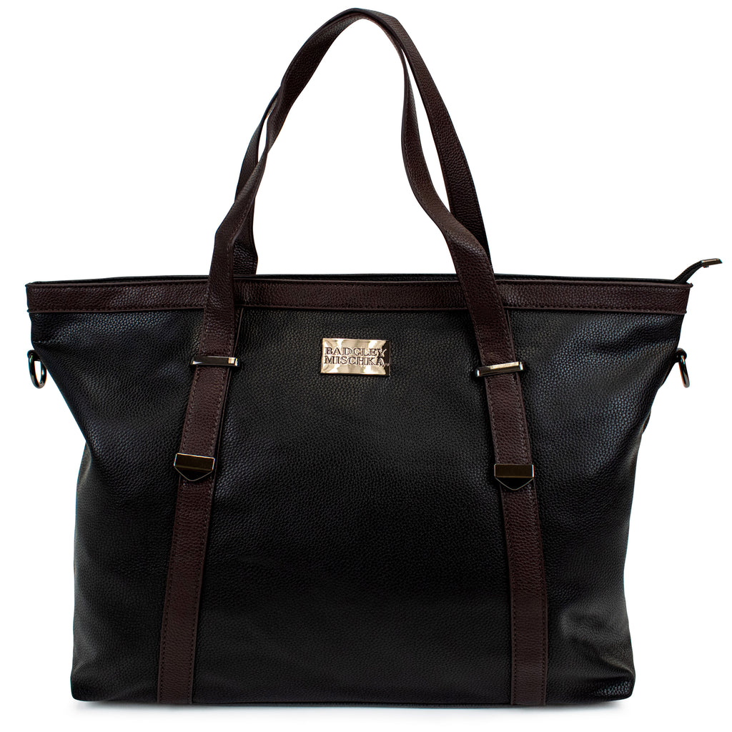 Leather Tote Bag Weekender carry on bag