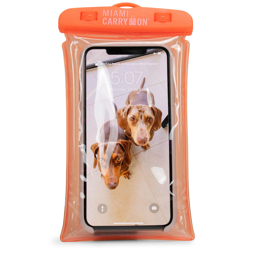 Orange Floating Waterproof Phone Case