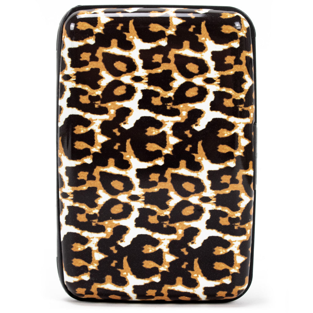 Collection RFID Wallet & Credit Card Case - Leopard