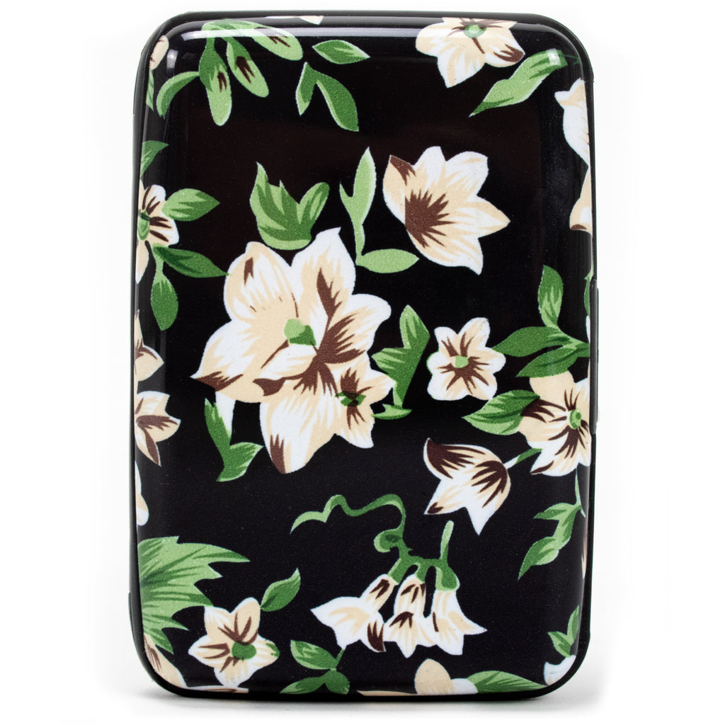 Collection RFID Wallet & Credit Card Case - Classy Flowers