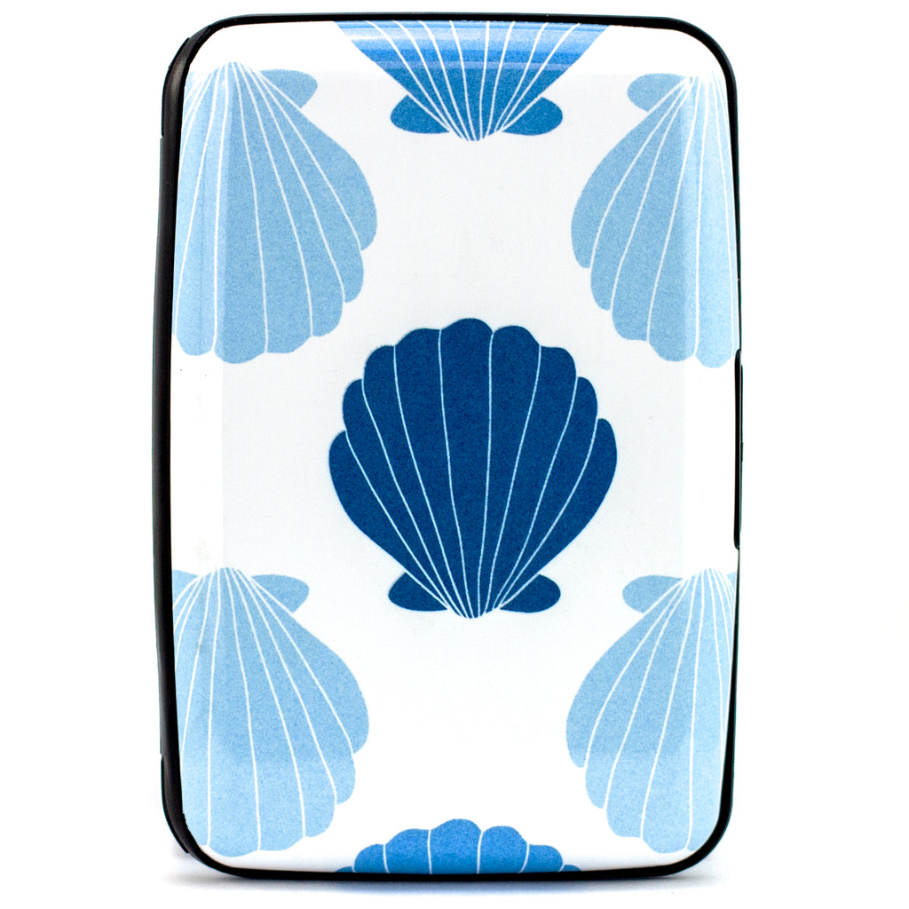 Collection RFID Wallet & Credit Card Case - Beach Seashells