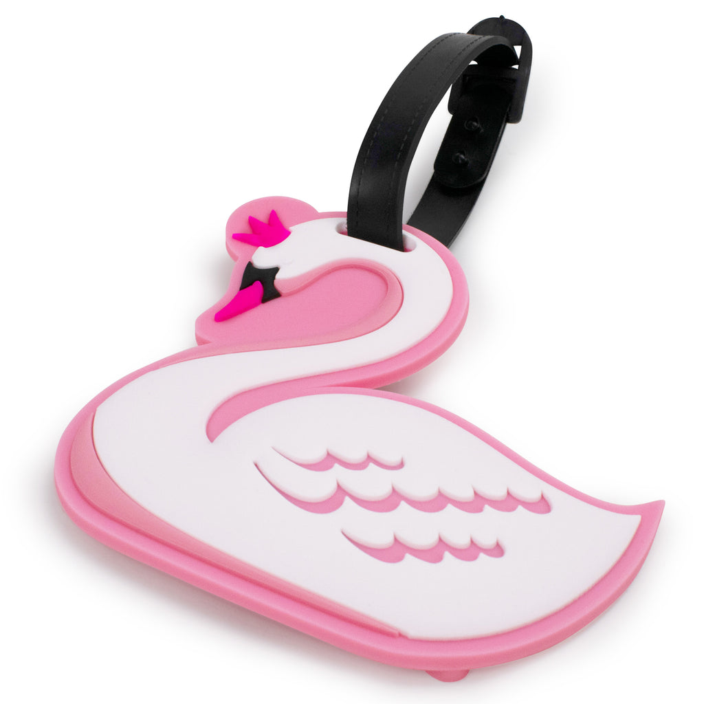 Novelty Collection Luggage Tags Set of 2 - Swan