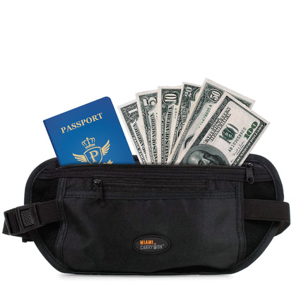 passport protector belt bag