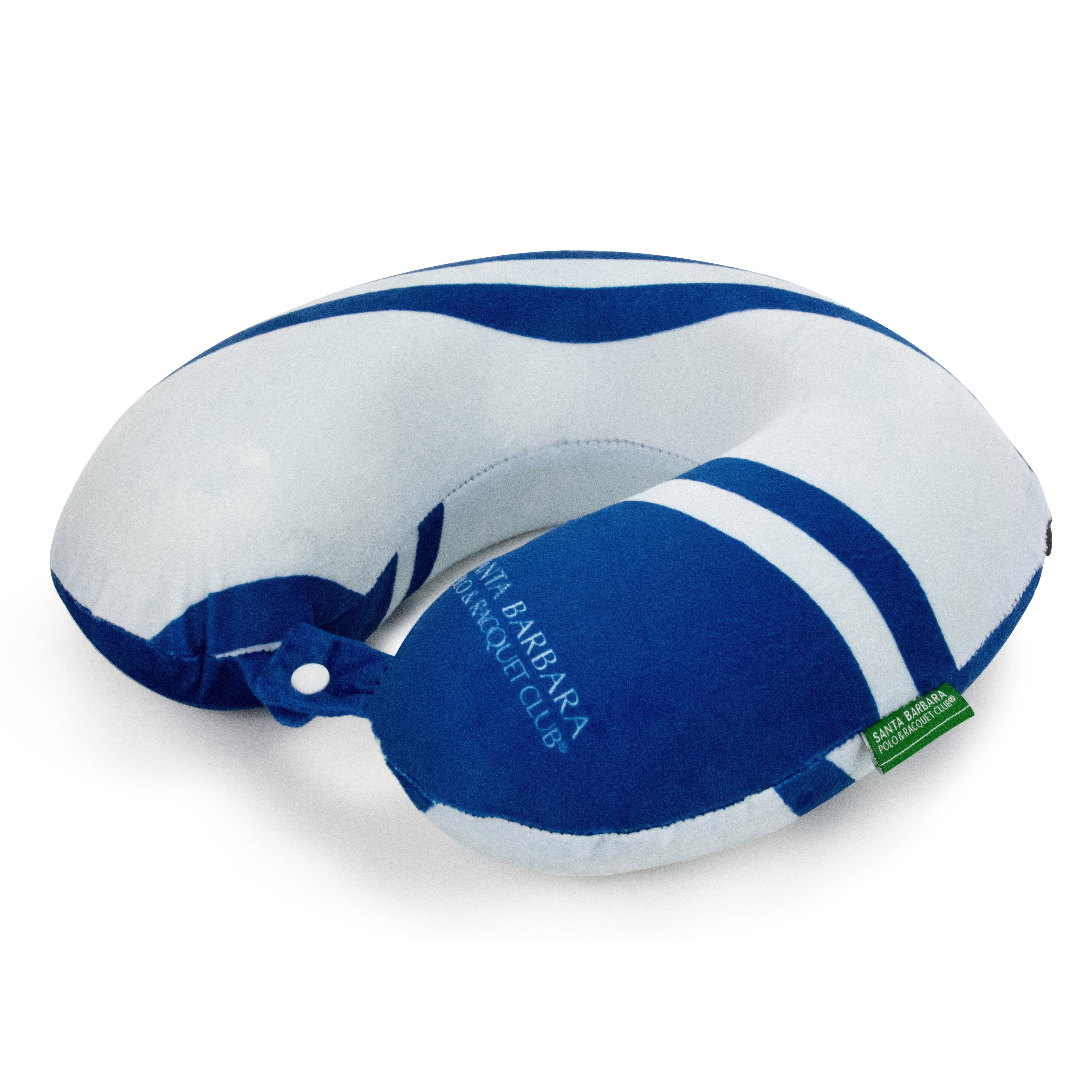 Santa Barbara Polo & Racquet Club Memory Foam Travel Neck Pillow - [variant_title] - Travellty