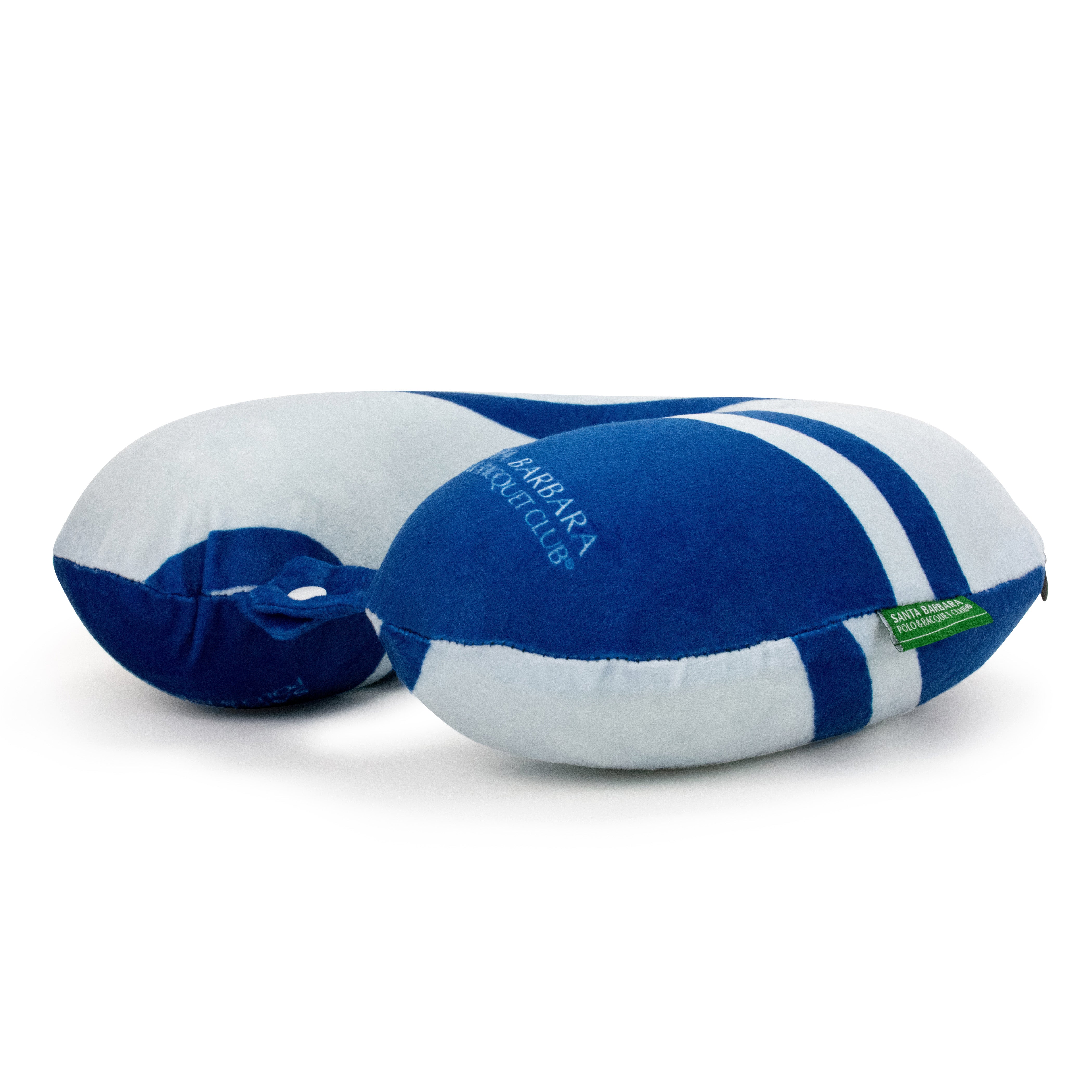 Santa Barbara Polo & Racquet Club Memory Foam Travel Neck Pillow - [variant_title] - Travellty