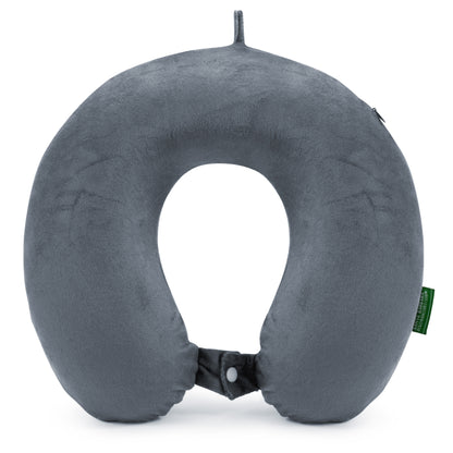 Santa Barbara Polo Racquet Club Memory Foam Travel Neck Pillow - Grey - Travellty