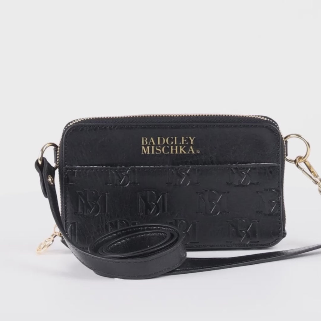 Badgley Mischka Madalyn Vegan Leather Pouch Belt Bag